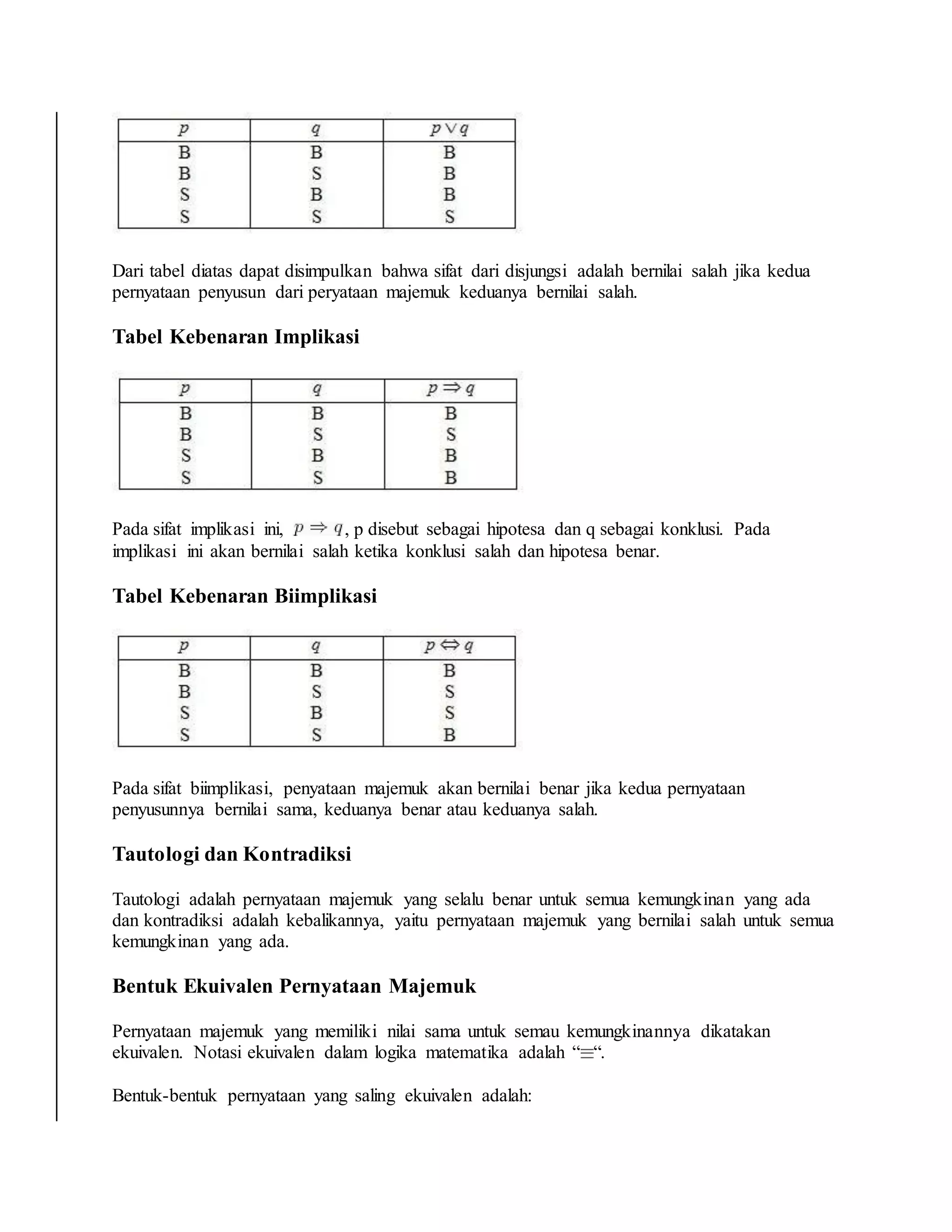 Logika matematika | PDF