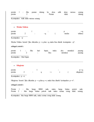 Logika matematika | DOCX