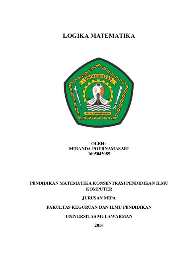 contoh soal dan pembahasan - Logika matematika