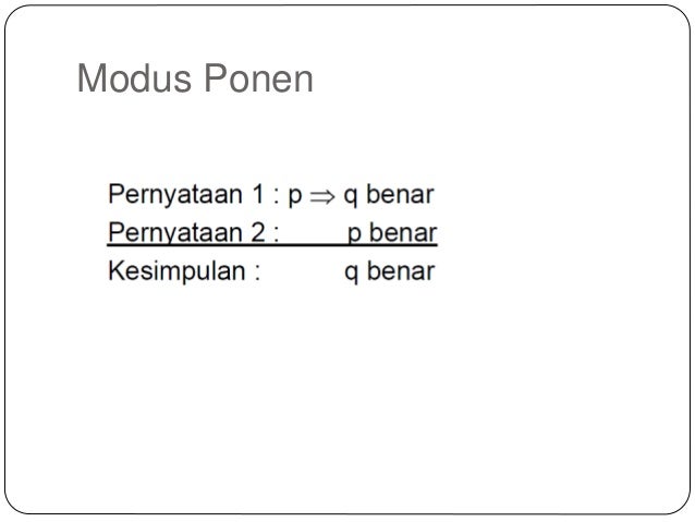 Logika Matematika Pertemuan 2 Inferensi