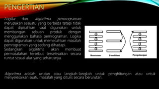 Logika pemrograman | PPSX