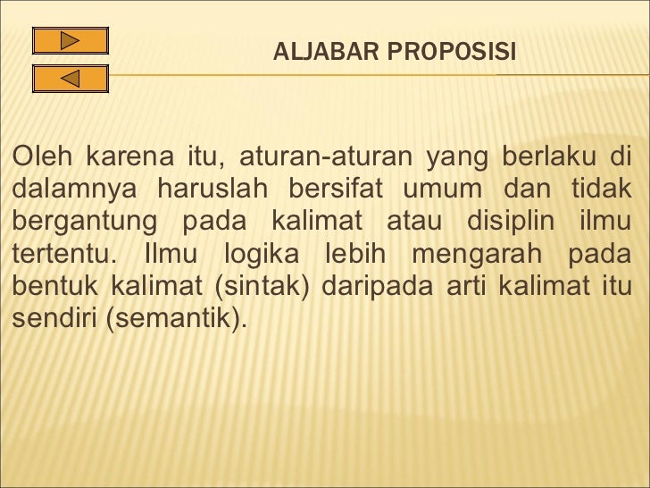 Bab I. Kalimat Deklaratif