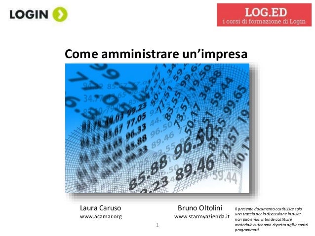 EBOOK CONTO ECONOMICO IMPRESA ASSICURAZIONE SCARICA
