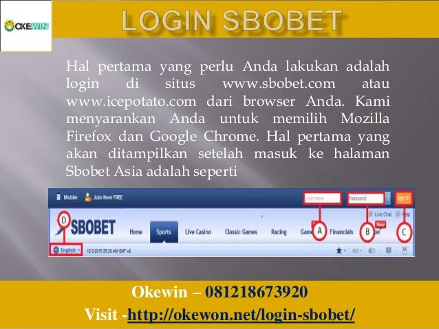 Login Sbobet Login Sbobet