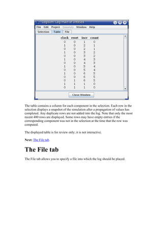 Logisim tutorial | PDF