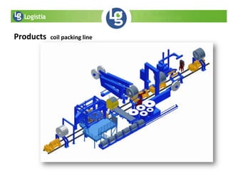 Products coil packing line
 