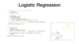 Logistic Regression
 