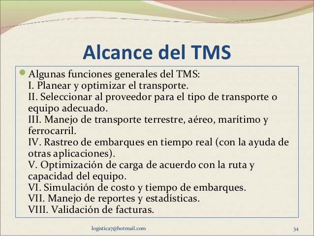 Logistica de la informacion