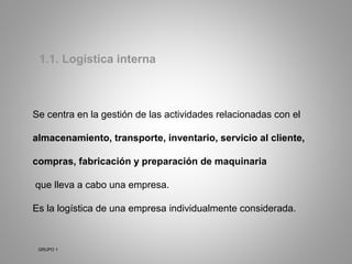 Logistica integral | PPT