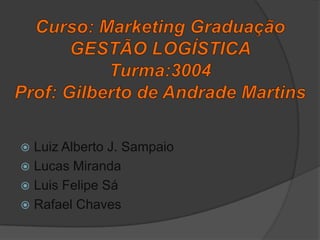  Luiz Alberto J. Sampaio
 Lucas Miranda
 Luis Felipe Sá
 Rafael Chaves
 