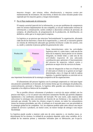 Logistica y la gestion de la cadena de abastecimiento | PDF