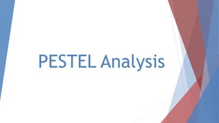 PESTEL Analysis
 