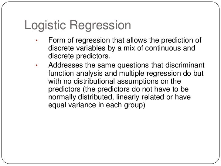 Logistic Regression