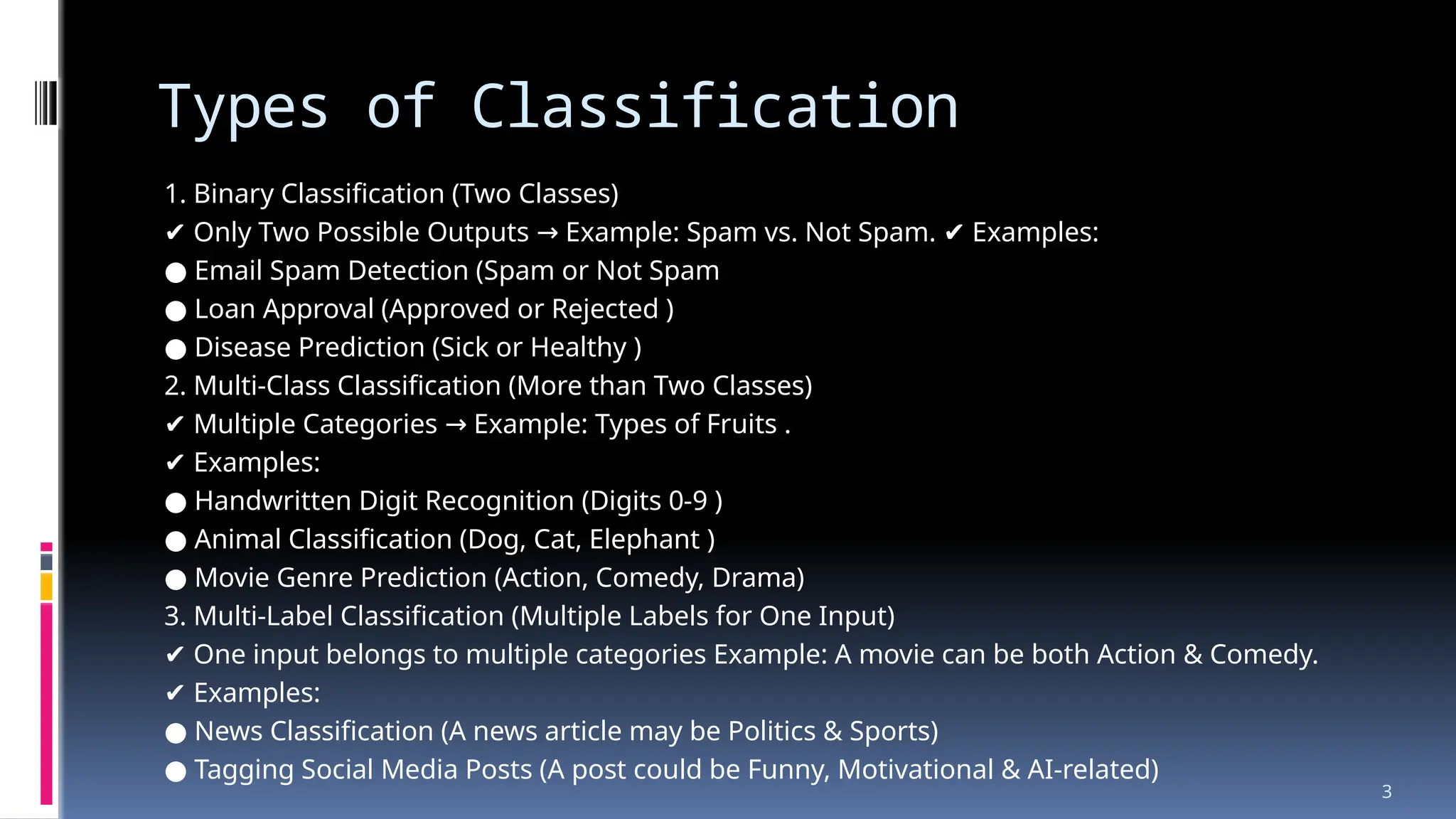 The Power of Classification in Machine Learning | PPTX