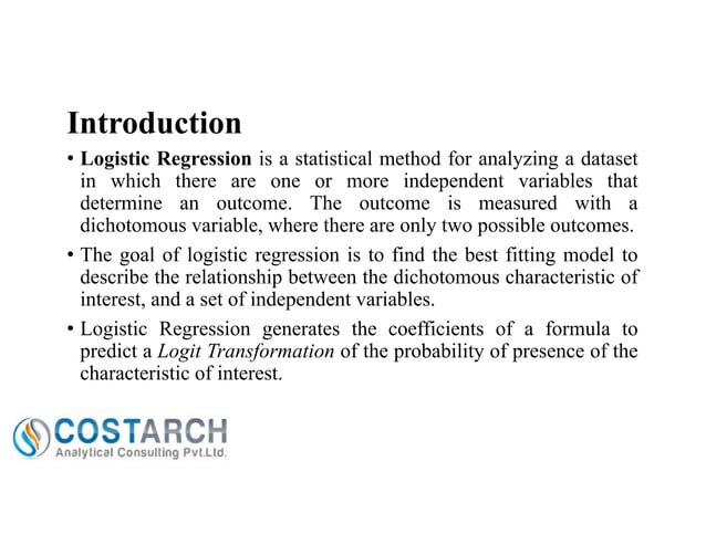 Logistic Regression Analysis | PDF | Technology & Computing