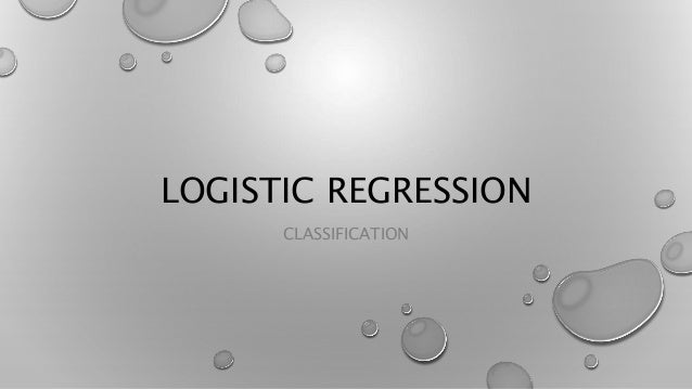 Logistic Regression