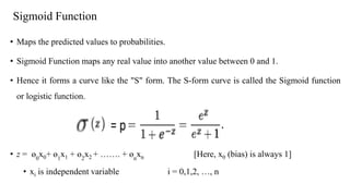 Logistic regression in Machine Learning | PDF