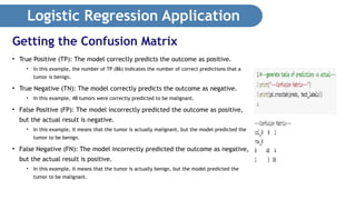 Logistic Regression in machine learning ppt | PPTX