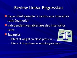 Logistic regression (blyth 2006) (simplified) | PPT | Science