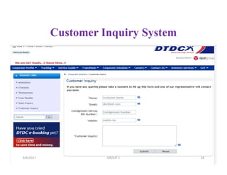 Customer Inquiry System
9/4/2017 18GROUP 1
 