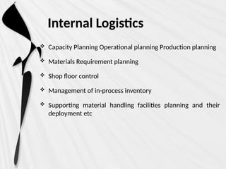 logistics and supply chain management -introduction | PPTX