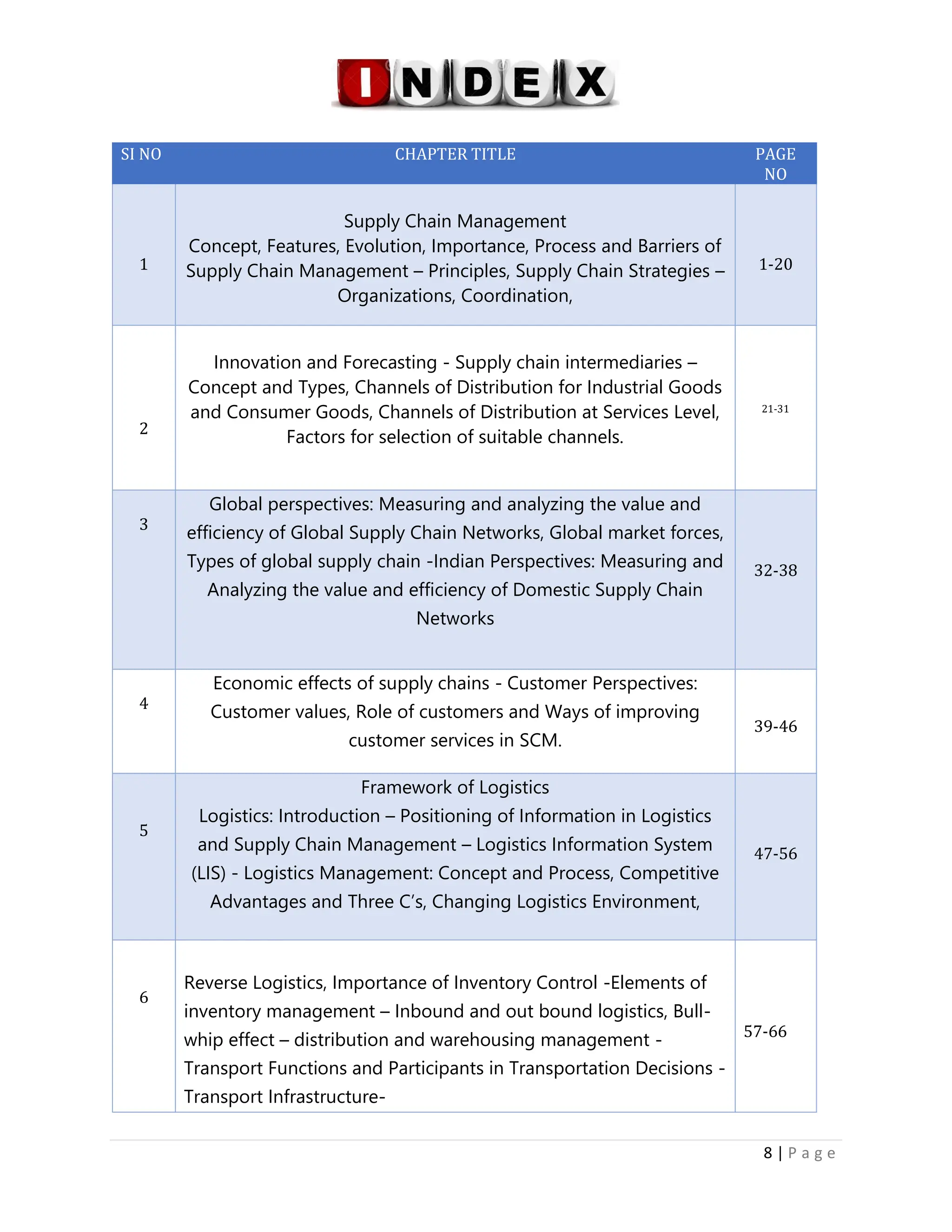 LOGISTICS AND SUPPLY CHAIN MANAGEMENT | PDF