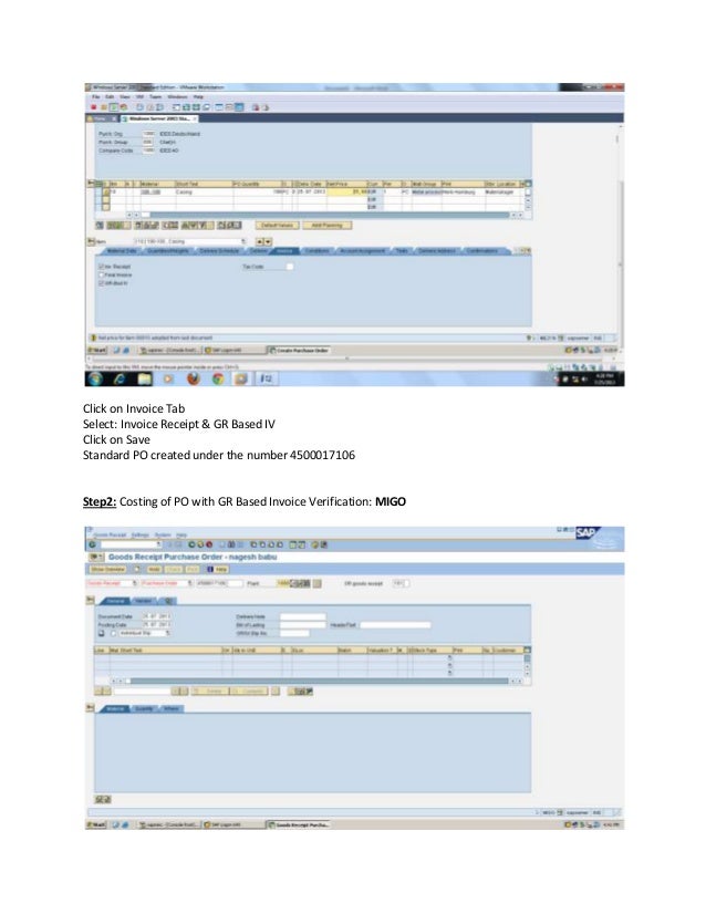 Logistics invoice verification