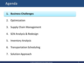 Logistics optimization | PPTX