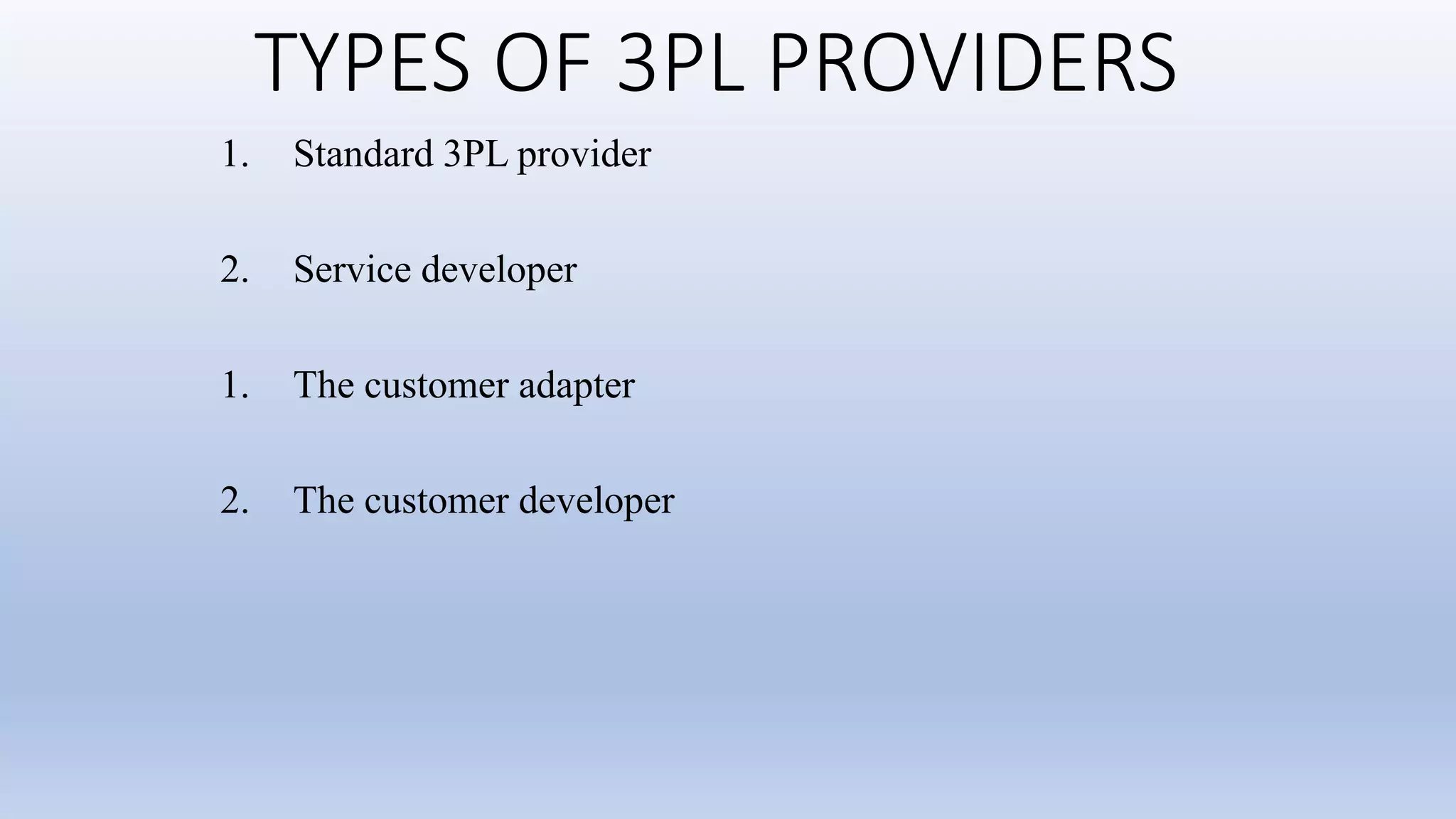 3 PL Slideshare | PPTX