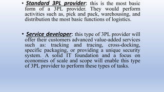 3 PL Slideshare | PPTX