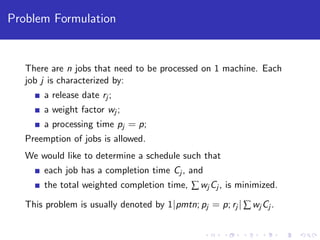 All Minimal and Maximal Open Single Machine Scheduling Problems Are ...
