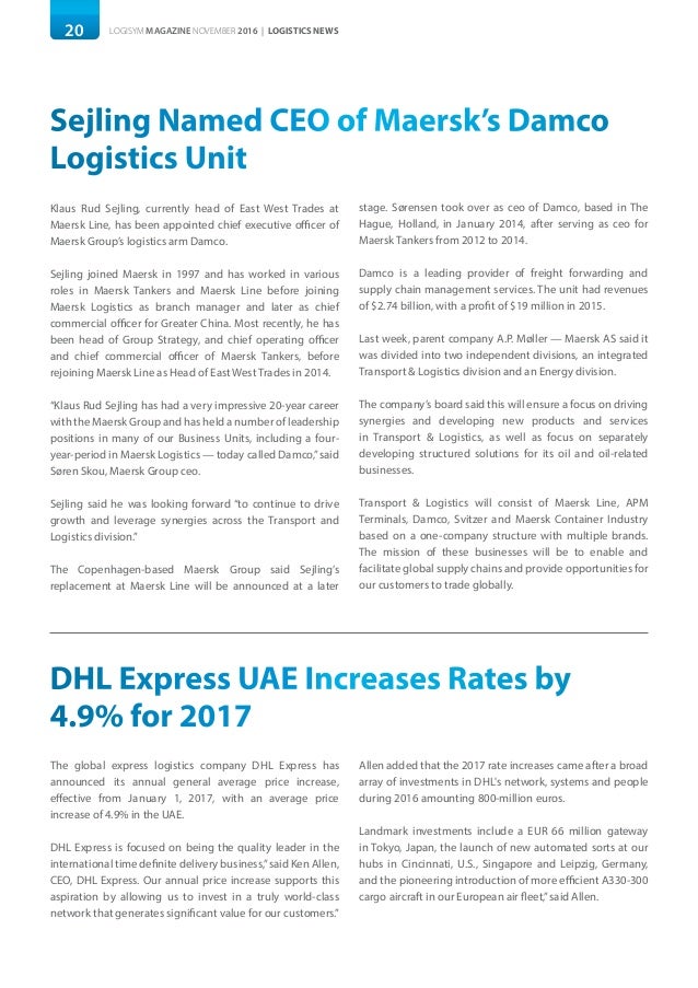 damco logistics malaysia sdn bhd