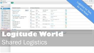 Logitude World
Shared Logistics
 