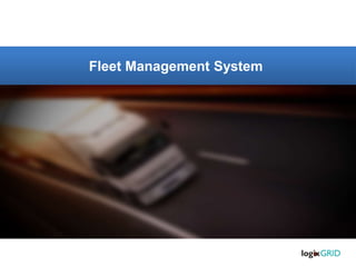 Fleet Management System
 
