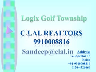 Address G-33,sector 18 Noida +91-9910008816 0120-4326666 