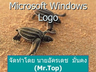 Microsoft Windows Logo จัดทำโดย นายอัครเดช  มั่นคง  ( Mr.Top) 