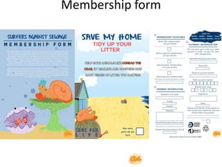 Membership form
 