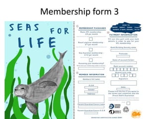 Membership form 3
 