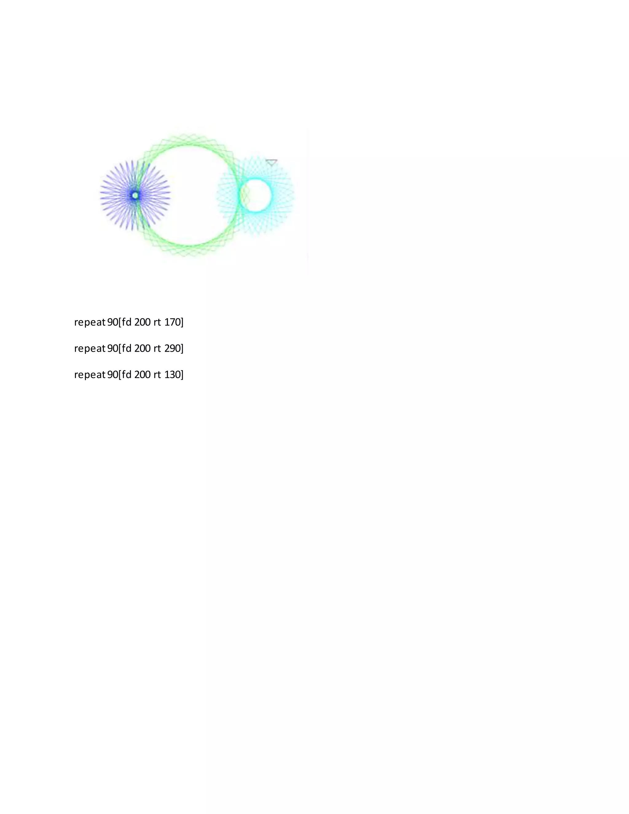 repeat90[fd 200 rt 170]
repeat90[fd 200 rt 290]
repeat90[fd 200 rt 130]
 