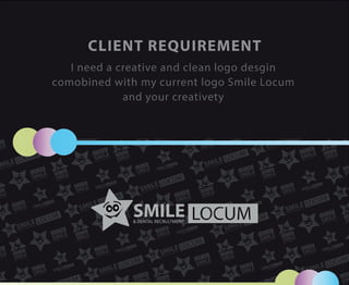 Smile Locum Logo Presentation