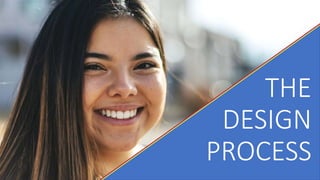 THE
DESIGN
PROCESS
 
