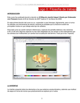 Tutorial de INKSCAPE: Logo a logo | PDF