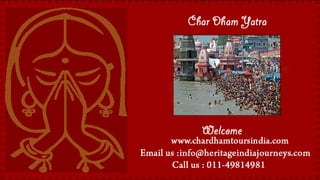Chardham Tour in India