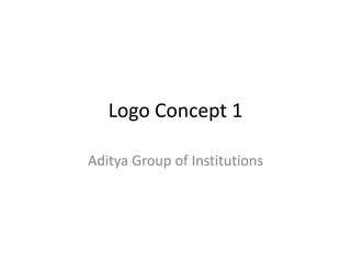 Logo Concept 1 Aditya Group of Institutions 