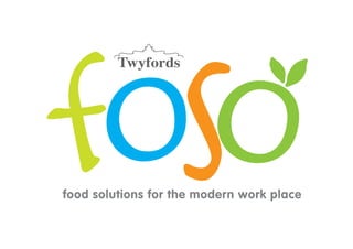 food solutions for the modern work place
 