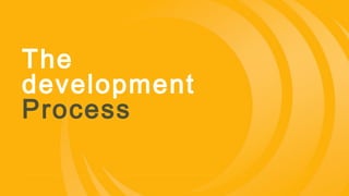 The
development
Process
 