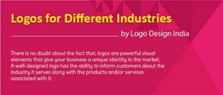 Industrial Logo Designs of Various Types by Logo Design India