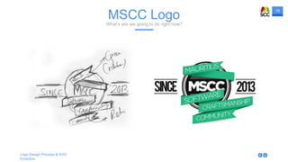 16
Logo Design Process & SVG
Evolution
MSCC LogoWhat’s are we going to do right now?
 