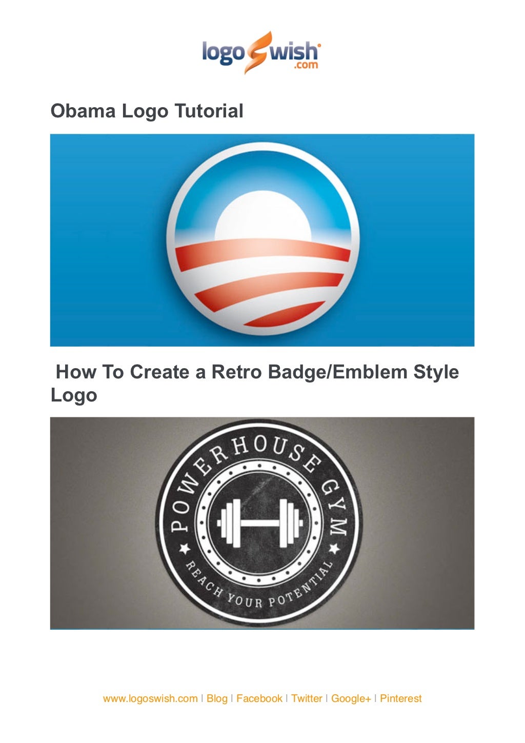 Logo design tutorials for adobe photoshop and illustrator