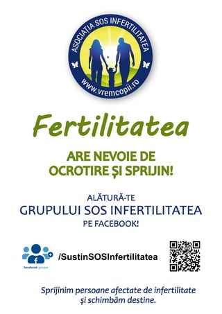 Afis SOS Infertilitatea